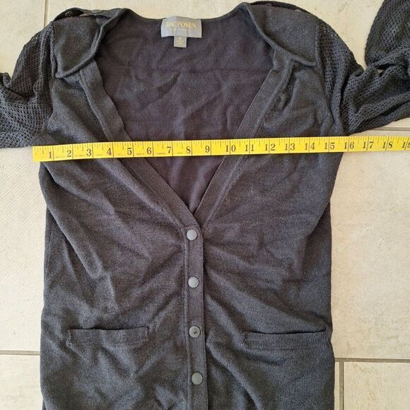 Zac Posen for target Sparkly black cardigan‎ - Picture 6 of 6